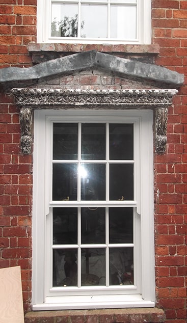 Restoring sash windows and surround